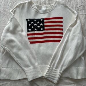 Old Navy American Flag Sweater
